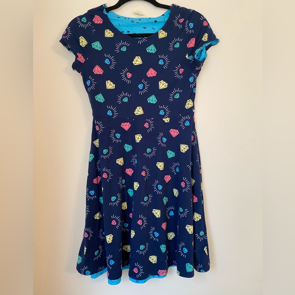 Girls Reversible Swing dress size 14/16